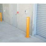 bolt down steel safety architectural bollards