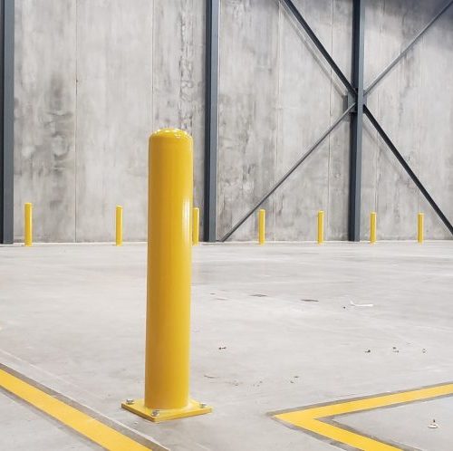 architectural bolt down bollards canada